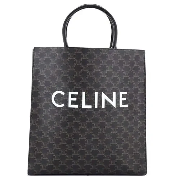 Celine Vertical Cabas Tote Triomphe #244321C11B - Picture 1 of 6